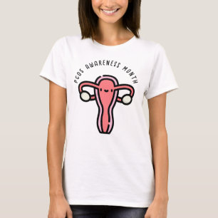 Camiseta Mês de Sensibilização PCOS