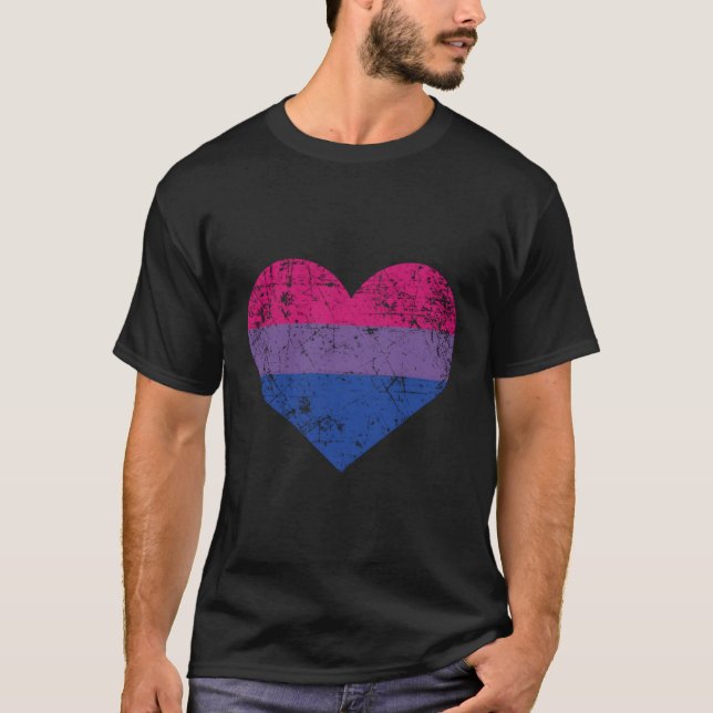 Camiseta Mês do Orgulho Biual he Lgbtq (Frente)
