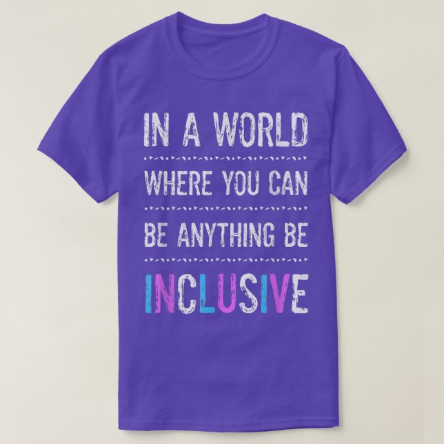 Camiseta Mês do Orgulho de Transgênero LGBTQ pode ser qualq (Frente do Design)