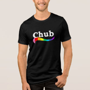Camiseta Mês do Orgulho do Tipo de Corpo Gay CHUB Grande e 