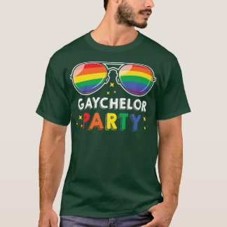 Camiseta Mês do Orgulho LGBT Festa de Despedida de Solteiro