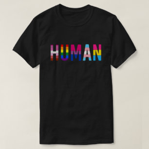 Camiseta Mês do Orgulho LGBTQ+ Humano – Transexual, Lésbica