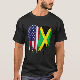 Camiseta Mês do Patrimônio Hispânico jamaicano-americano