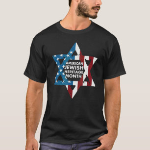 Camiseta Mês do Patrimônio Judaico Americano