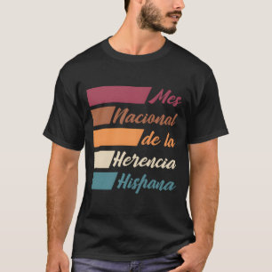 Camiseta Mês Nacional Da Herança Hispânica