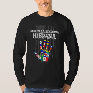 Camiseta Mes Nacional De La Herencia Hispana Hispanic Herit