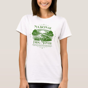 Camiseta Mês Nacional do Sapo