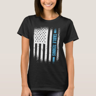 Camiseta Mesa 4 da bandeira dos Estados Unidos