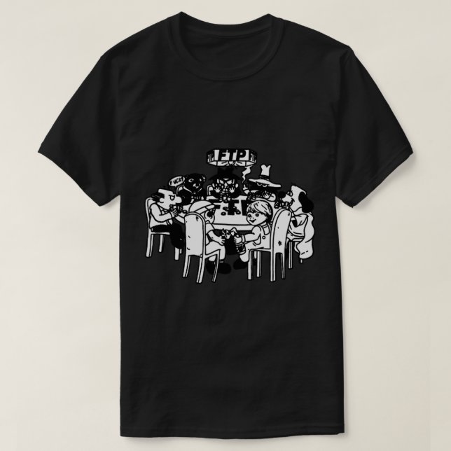 Camiseta MESA Clássica de Poker  FTP (Frente do Design)
