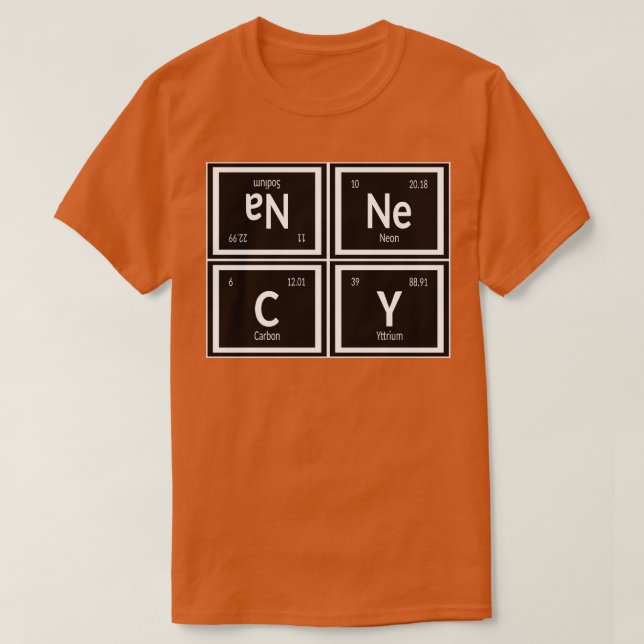 Camiseta Mesa de Elementos da Cidade de Annecy (Frente do Design)