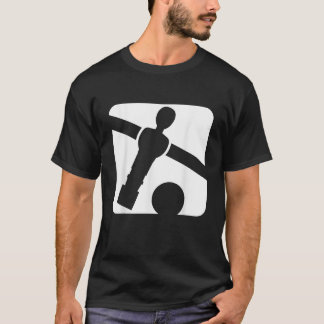 Camiseta Mesa de Futebol de Botão Retro Vintage Jogador de 