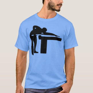 Camiseta Mesa de piscina para jogadores de Billiards