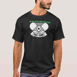 Camiseta Mesa de Suporte à Tênis de Gales Welsh Ping Team