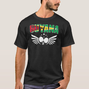 Camiseta Mesa de Tênis de da Guiana Suporta Ping Pong da G