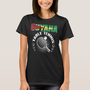 Camiseta Mesa de Tênis de da Guiana Suporta Ping Pong da G