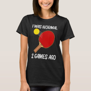 Camiseta Mesa de Tênis Legal Para Homens Mulheres Esporte P