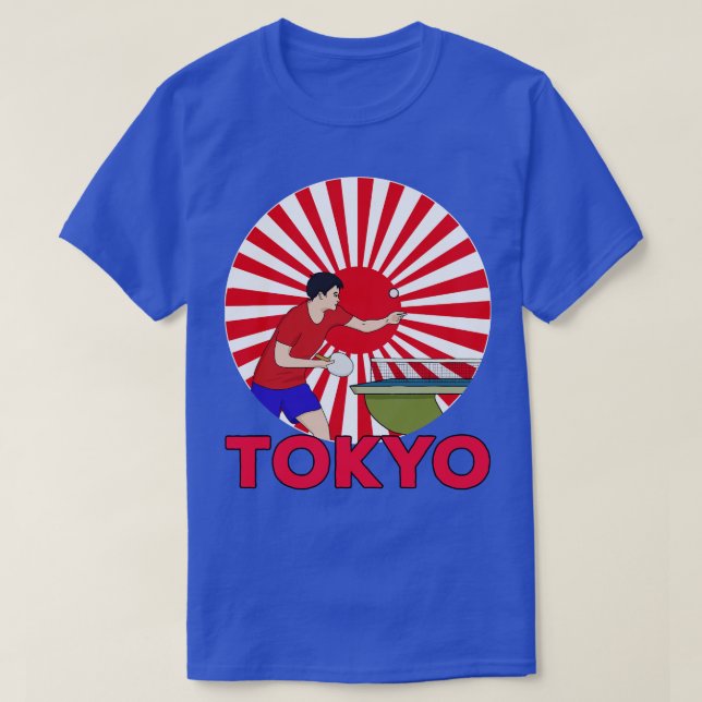 Camiseta Mesa de Tóquio (Frente do Design)