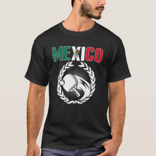 Camiseta Mesa do México Amantes da Tênis do México Equipe d
