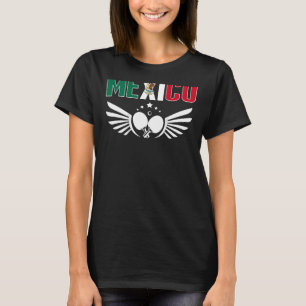Camiseta Mesa do México Suporte a Tênis de Mexicano Ping P
