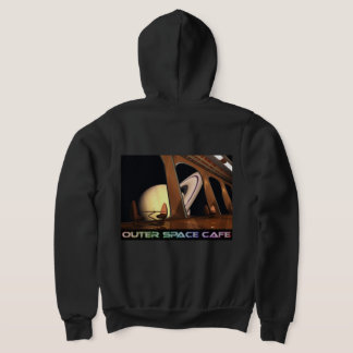 Camiseta Mesa do OuterSpaceCafe com uma vista Hoodie