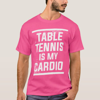 Camiseta Mesa É Meu Ping De Cardio