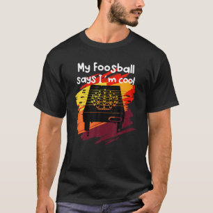Camiseta Mesa Engraçado Foosball