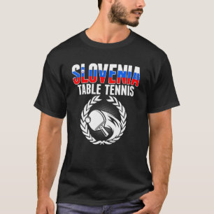 Camiseta Mesa Eslovênia Tênis Ping Pong Support