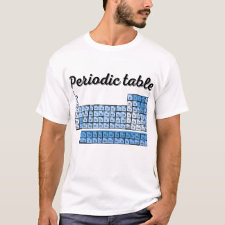 Camiseta Mesa periódica