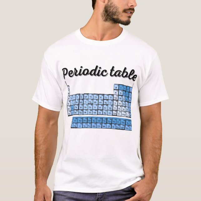 Camiseta Mesa periódica (Frente)