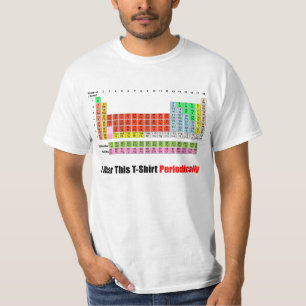 Camiseta Mesa periódica