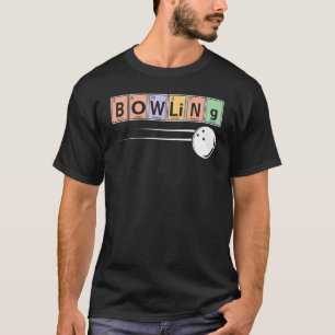 Camiseta Mesa Periódica De Elemento Jogador De Boliche C