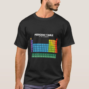 Camiseta Mesa Periódica De Elementos