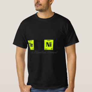 Camiseta Mesa periódica de elementos presente do Tênis Play