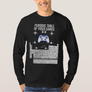Camiseta Mesa periódica de Videos games - Elementos para jo