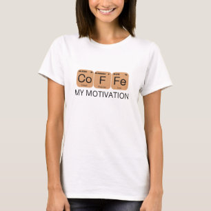 Camiseta Mesa Periódica do Café