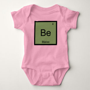 Camiseta Mesa Periódica do Elemento de Química do Nome Bl