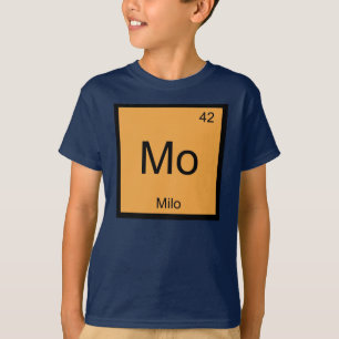 Camiseta Mesa Periódica do Elemento de Química do Nome do