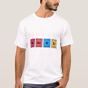 Camiseta Mesa periódica do professor