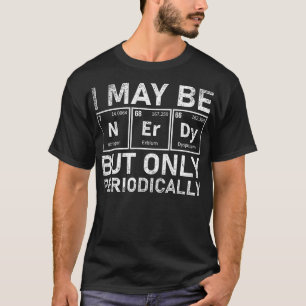 Camiseta Mesa Periódica Nerd de Ciências Engraçadas Química