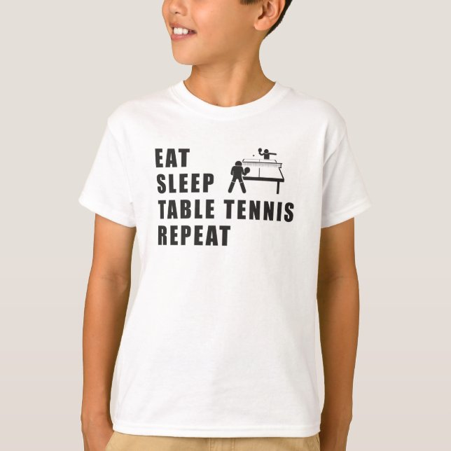 Camiseta Mesa Ping Ping Pong Repetit Idea (Frente)