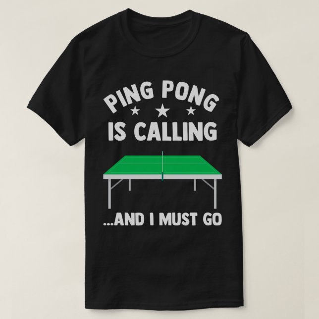 Camiseta Mesa pingpong 3 (Frente do Design)