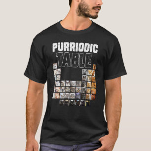 Camiseta Mesa Restrita Elementos Periódicos Quimista de Gat
