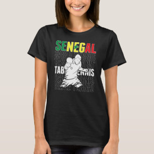Camiseta Mesa Senegal - Suporte a Ping Pong Senegal