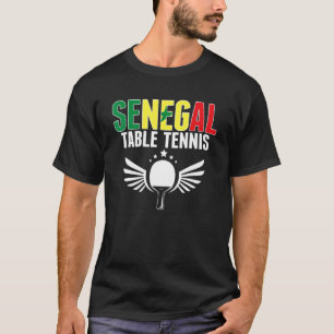 Camiseta Mesa Senegal Tênis Ping Pong Suppor