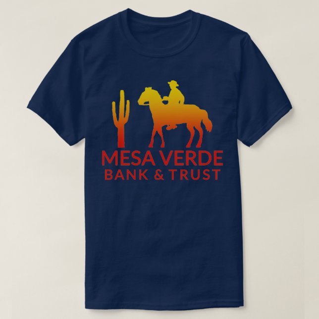 Camiseta Mesa Verde Bank (Frente do Design)