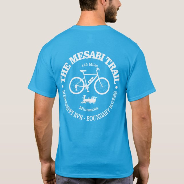 Camiseta Mesabi Trail (ciclismo) (Verso)