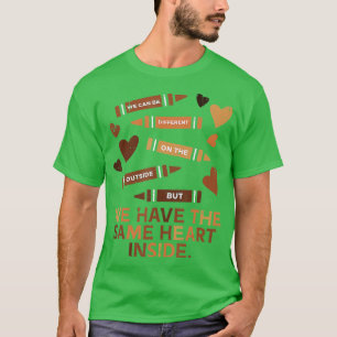 Camiseta Mesma História Negra do Coração Mês África America