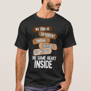 Camiseta Mesmo Coração no Dentro Black History Month M