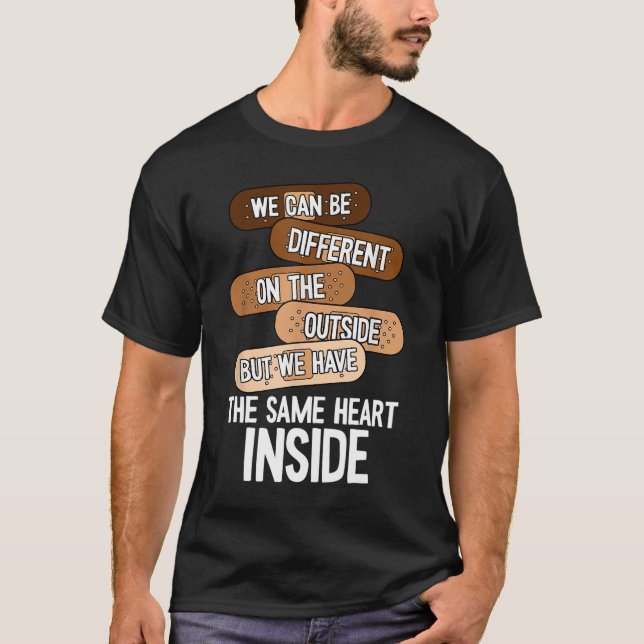Camiseta Mesmo Coração no Dentro Black History Month M (Frente)