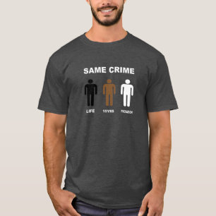 Camiseta mesmo crime